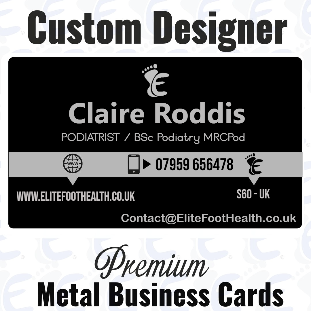 Custom Premium Metal Business Cards