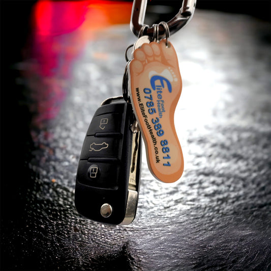 Design Your OWN custom marketing Keyring - minimum order 50