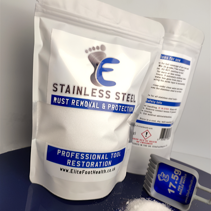 Rust and Stain Removal Stainless Steel Protection Solution - Medical Tool Restoration