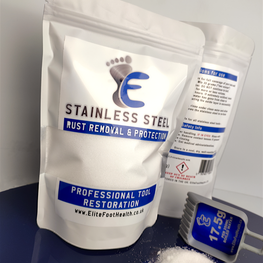 Rust and Stain Removal Stainless Steel Protection Solution - Medical Tool Restoration