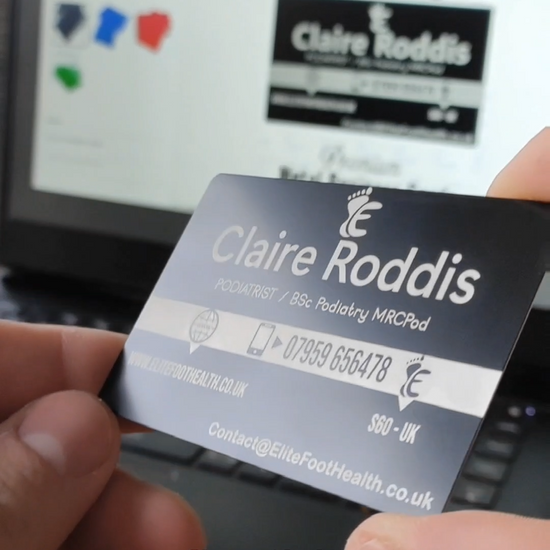 business card recycle capabilities 